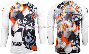 MMA custom Sublimated Long sleeve Rash Guard - Product Image 6