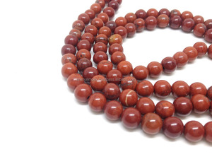Malas al por mayor: jaspe rojo 6mm Jap Mala, collar de cuentas mala, Rosario, lote al por mayor. - Product Image 3