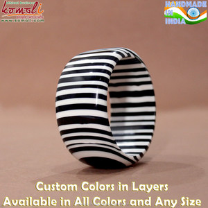 Bracelet en acier inoxydable pour femmes, bijoux fait à la main, plusieurs couleurs - Product Image 2