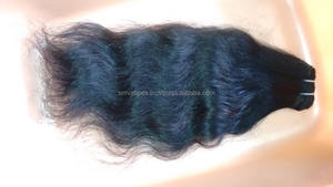 Cheveux bruts indiens à cuticule alignée. Vente en gros en usine en Inde 100% extensions de cheveux indiens vierges - Product Image 3