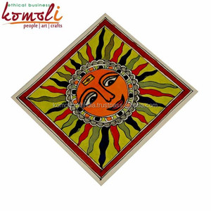 ภาพวาดแฮนด์เมดบัตรอวยพร-ภาพวาดพื้นบ้านอินเดีย-การ์ดแฮนด์เมดทำเอง - Product Image 5