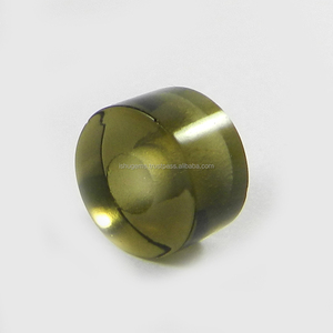 Perles en Quartz fumé, perles à pneus lisses, avec gros trous, 14x8x5mm, 30 pièces - Product Image 4