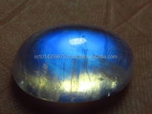 Piedra Lunar azul de arcoíris, piedra lunar azul intermitente, piedra lunar azul, piedra lunar azul africana, piedras preciosas sueltas para joyería - Product Image 3