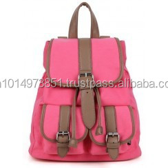 Sacs d'école Logotextile pour adolescents sacs à dos d'école en tissu de coton imprimé personnalisé - Product Image 3