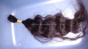 Buena retroalimentación 100% Cabello humano a granel indio Virgen sin procesar. Un donante Venta caliente El mejor cabello crudo. Sin pelos artificiales - Product Image 3