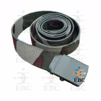 Ceinture tactique EBC Factory en sangle de coton PP et nylon, écologique, olive/khaki/noir/blanc/grenadier, avec boucle métallique réglable