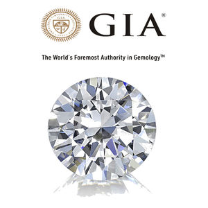 Diamante solitario Natural auténtico, certificado GIA, 2.00Ct - Product Image 1
