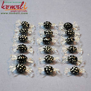 Caramelo de cristal de murano colorido hecho a mano, decoración para el hogar, caramelo de toffee decorativo - Product Image 5