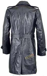 Veste en cuir de mouton véritable pour hommes de qualité supérieure coupe régulière fermeture à glissière écologique imperméable avant vêtements d'extérieur d'hiver décontractés - Product Image 3