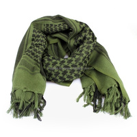 100% pewarna benang katun syal buatan jacquard dengan syal Arab berkualitas baik, shemagh, keffiyeh