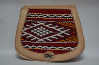 Sacs à bandoulière en cuir beige marocain pour femmes, sac à bandoulière à la mode, pochette Unique faite à la main par notre artisan hautement qualifié