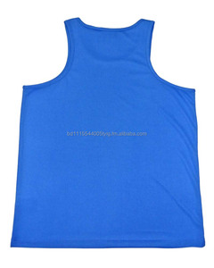 Tanktop เสื้อกล้ามผู้ชายโพลีเอสเตอร์100%,เสื้อกล้ามผ้าโพลีเอสเตอร์สำหรับเล่นกีฬา Tanktop ระบายอากาศได้ดีเหมาะกับฤดูร้อน