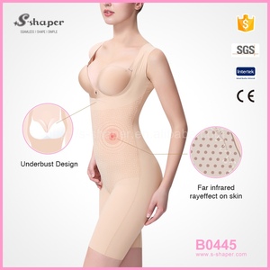 S-SHAPER Sexy Lingerie Plus Size <b>Shapewear</b>,Caffeine Infused <b>Bodysuit</b> - Product Image 4