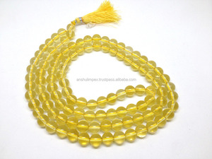 Malas ขายส่ง: Citrine 6มิลลิเมตร JAP Mala, Mala ลูกปัดสร้อยคอ, ลูกประคำ, ขายส่งมาก - Product Image 2