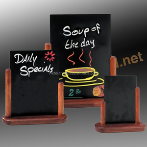Nouveau style de panneau de menu de tableau noir en bois - Product Image 5