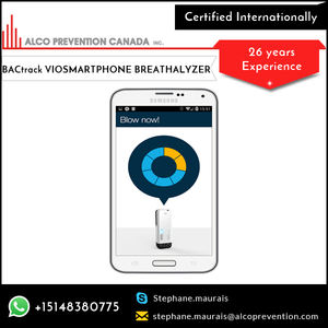 เครื่องวัดแอลกอฮอล์ในลมหายใจความแม่นยำสูงสำหรับโทรศัพท์มือถือ - Product Image 6