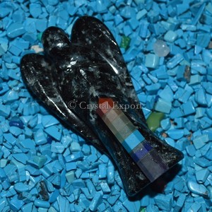 Meilleur vendeur Tiger Eye Angel: Acheter des anges de pierres précieuses en gros-Crystal Exportation - Product Image 4