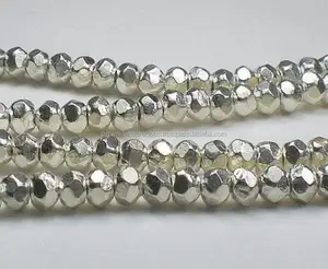 Argent Plaqué Perles de Pépite - Product Image 1