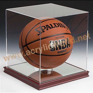 Vitrine de basket-ball en acrylique transparent/vitrine, coffret d'affichage pour sports de bois - Product Image 5