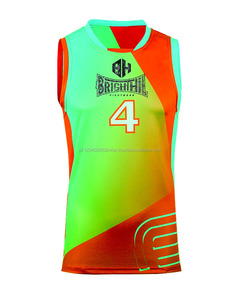 Maillots de volley-ball personnalisés pour femmes, sublimation - Product Image 1