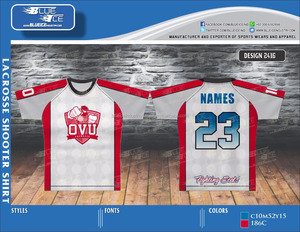 ผู้จัดจำหน่ายและส่งออกเสื้อสำหรับนักกีฬาลาครอสระดับมืออาชีพ ปี 2026 ชุดกีฬาแบบกำหนดเอง ชื่อสั่งทำได้ | |   เครื่องตัดอัตโนมัติแบบตั้งค่าจำนวนและรูปแบบ - Product Image 4