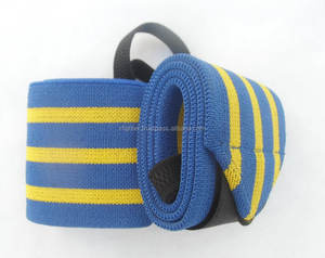 Muñequera para adultos con logotipo personalizado, muñequera para fitness y gimnasio con material de caucho de neopreno de algodón para levantamiento de pesas - Product Image 5