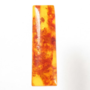 Cuentas de Oración de Ámbar Báltico Natural de Corte Ovalado Naranja con Tamaños Personalizados - Product Image 4