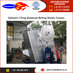 Nueva planta de fabricación de motores de bomba de rodamiento de aceite de horno reverberatorio de fusión de reciclaje de chatarra de aluminio de 3 toneladas - Product Image 2