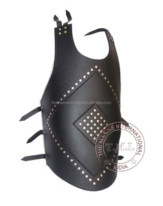 ימי הביניים <span class=keywords><strong>Cuirass</strong></span> עור שרירים שריון יווני שרירים מעיל עם חגורת ושחזור החושן עבור קוספליי תפקיד לשחק תלבושות - Product Image 2