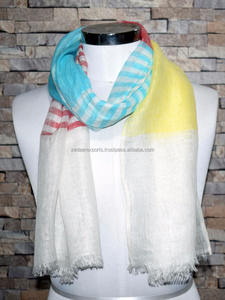 LINO Colección exclusiva Bufandas y chales tradicionales LS4003 Diseño de rayas fantástico - Product Image 2