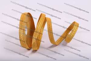 Garniture et rubans de cérémonie en dentelle tressée or, pour uniformes - Product Image 5