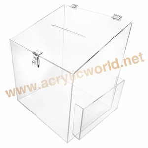 acrylic suggestion and donation box - Product Image 5