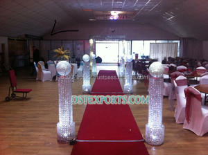 Decoración de escenario de boda asiática, cristal de decoración de escenario, novedad - Product Image 3