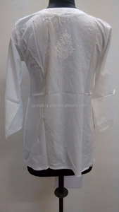 最新设计师Kurti为女性设计时尚的Anarkali和带有现代印花的直剪选项，可供全球供应 - Product Image 3