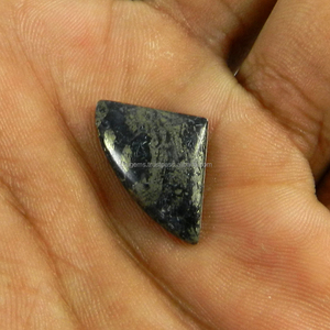 1.56 Gms Natural <strong>Galena</strong> Marcasite 14x23mm Fancy Cabochon <strong>Gemstone</strong> for Jewelry - Product Image 3