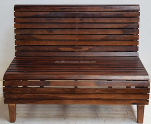Asiento de Banco de cabina larga de madera de mango macizo Retro contemporáneo para granja, comedor, Bar, Hotel, eventos, ocio, diseño moderno, restaurante - Product Image 1
