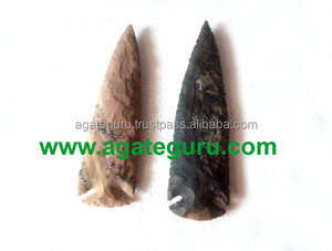 5 pouces pierre Pointes couteaux flèches à la main en gros Pointes de Flèche - Product Image 1