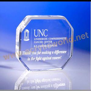 Prix acrylique personnalisé transparent personnalisé/bloc trophée trophée - Product Image 4