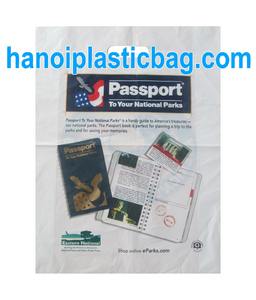 Wholesale Price HDPE/ LDPE die cut handle plastic bag, shopping plastic bags, punch out handle bag - Product Image 3