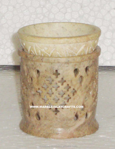 เตาอุ่นน้ำมันหอมระเหยหินสบู่โบราณ - Product Image 1