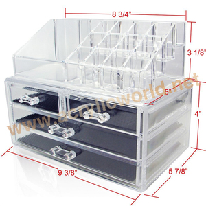 Soporte de exhibición de extensiones de pestañas de Material acrílico, tamaño personalizado, lápiz labial, estante de exhibición, botellas cosméticas - Product Image 3