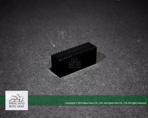 เฟืองเหล็กคุณภาพสูงเคลือบดำ รูปทรงพิเศษ สำหรับเครื่อง CNC แบบเกลียว ไม่ได้มาตรฐาน ยี่ห้อจากไต้หวัน น้ำหนัก 0.3 กก. - Product Image 2