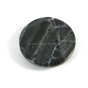 Pierre précieuse naturelle de qualité AA, cabochon rond de 21 mm, taille brillant, 3,90 grammes, pierre précieuse en vrac pour la fabrication de bijoux par Ishu Gems - Product Image 2