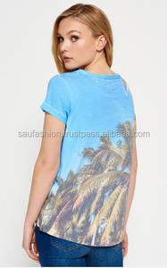 High Quality Breathable Ladies <b>T</b>-<b>Shirt</b> Custom Design Printed <b>Sexy</b> Casual Knitted Logo OEM Service for Plus Size Adults - Product Image 6