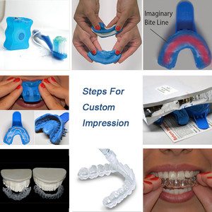 Kit di impronta per stucco dentale PVS in materiale siliconico di alta qualità approvato 510K per stampo per denti