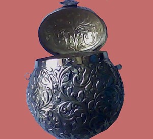 Pochette élégante en métal pour femmes, bas prix, Vintage, métallique, style Boho, pochette de soirée, style rond, meilleures ventes, 2020 - Product Image 6