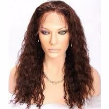 NATURAL de cabello humano completo pelucas de encaje NATURAL rizado pelucas - Product Image 2