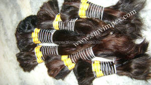 Indian 100% Unprocessed Remy <b>Hair</b> Bulk Factory Price.soft and Smooth Virgin Remy <b>Human</b> <b>Hair</b> Curly <b>Hair</b> - Product Image 3