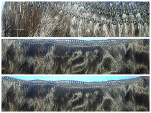 Tissage de cheveux humains naturels faits à la main Style ondulé de haute qualité sans perte ni emmêlement Tissage de cheveux parfait - Product Image 2