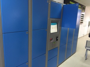 VIOLANTA Casiers électroniques en acier de grande capacité avec accepteur de pièces et de billets Modèle 10003-01 pour une utilisation dans les aéroports et les gares - Product Image 2